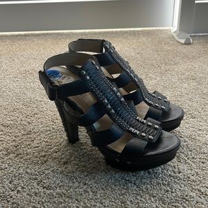 Rock, steampunk, Goth Rachel Roy heels 6.5/7